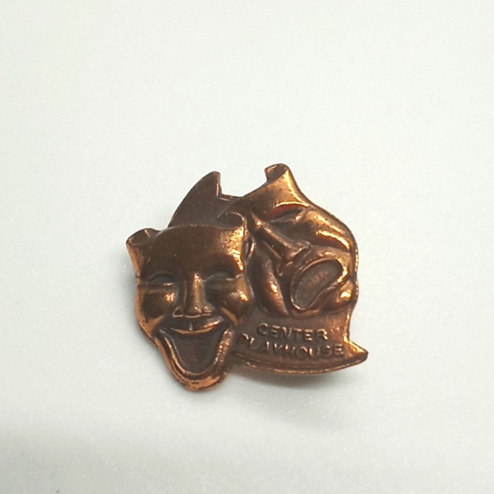 Smile Now Cry Later Center Playhouse Pin Vintage